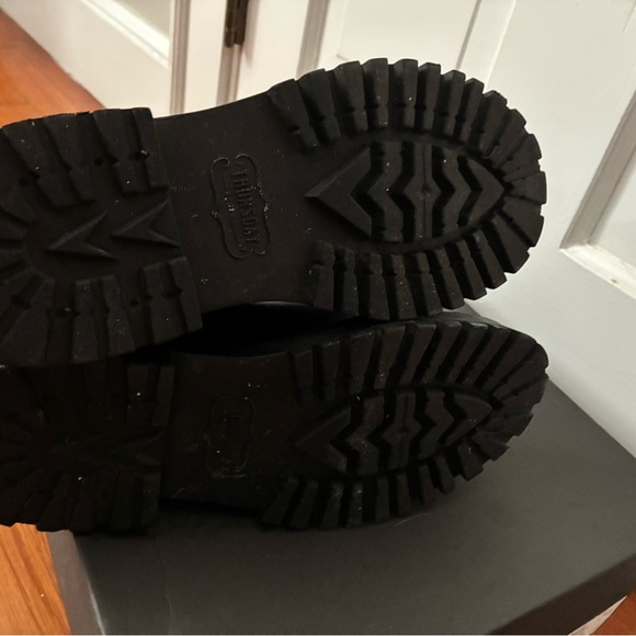 Thursday Boot Company Legend Platform Black Boots, Size 8M - Picture 6 of 8